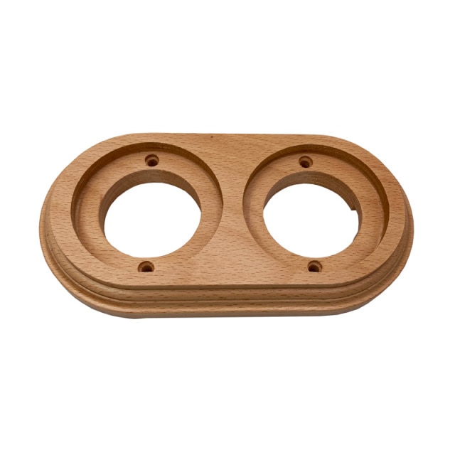2-hole Wooden Base