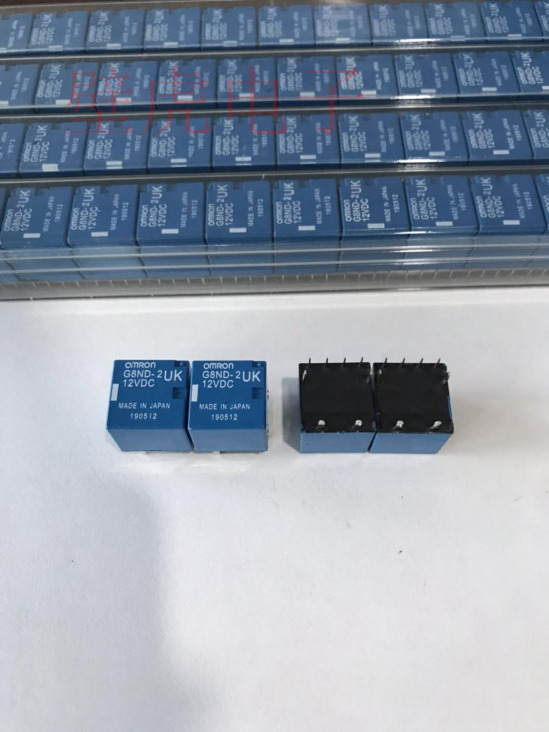 Eredeti G8ND-2UK-12VDC kézifék törékeny közös hiba relé ablakemelő relé ...