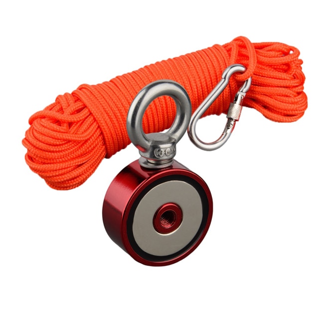 Magnet and rope
