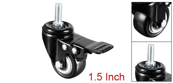 1pcs Swivel w Brake