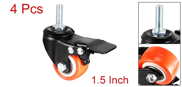 4pcs Swivel w Brake-771