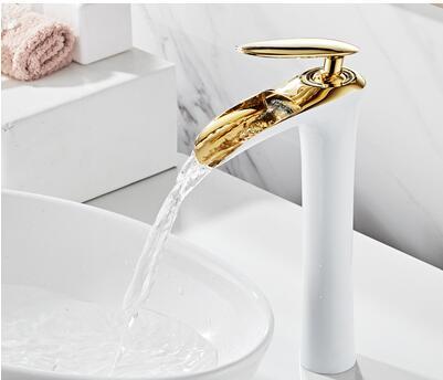gold white tall