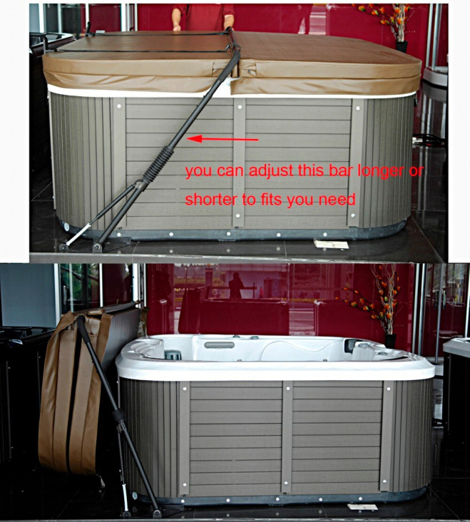 A legjobb hidraulikus emelő gyógyfürdőhöz tartó Hot Tub Lifter Opener