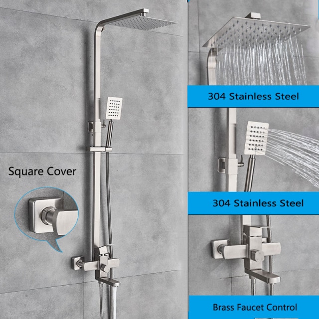 Brushed nickel