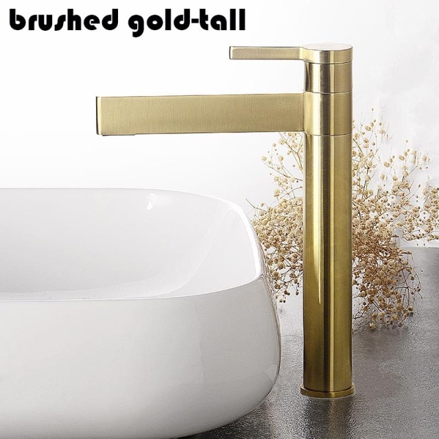 Brushed gold-Tall