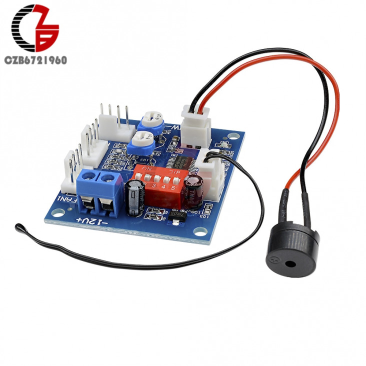 DC-12V-Voltage-Regulator-PWM-PC-CPU-Fan-Temperature-Control-Speed-Controller-Module-High-Temp-Alarm