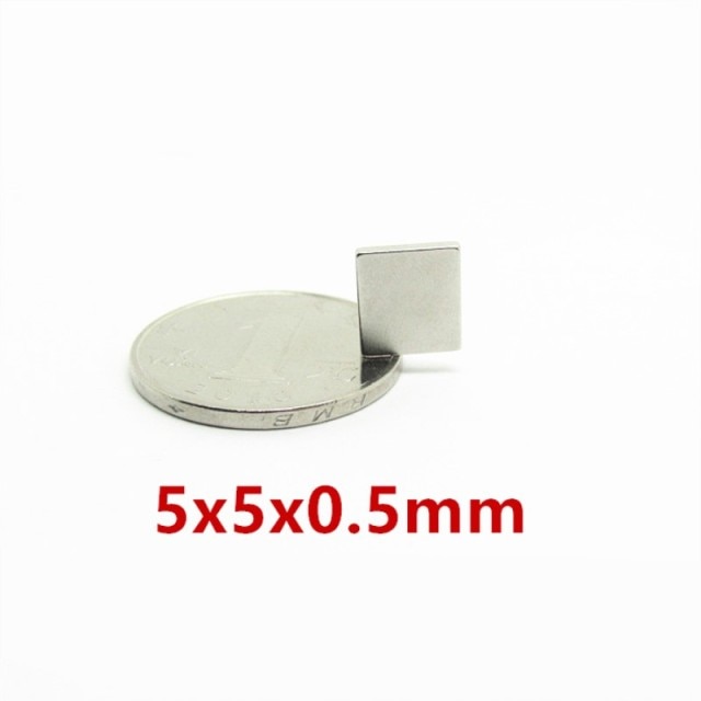 5x5x0.5mm 100pcs