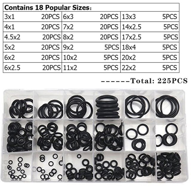225pcs