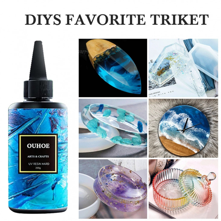 30/100 / 200G Uv Epoxigyanta Ragasztó Kristálytiszta Epoxi Ragasztó