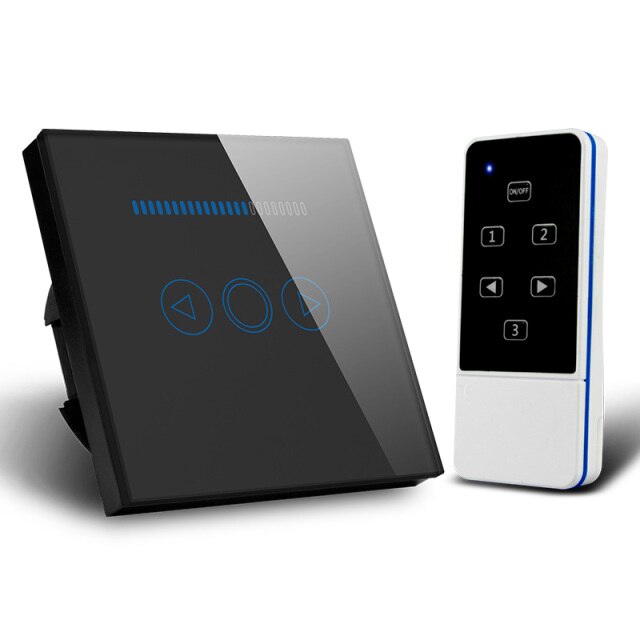 Black dimmer switch