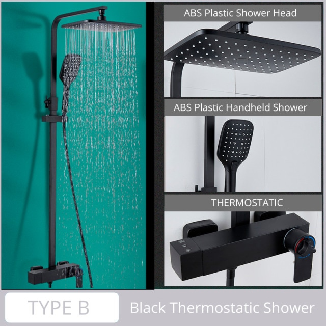 Black Thermostatic