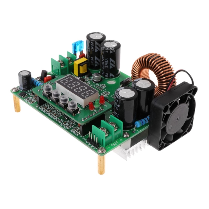 DC Buck Converter Board digitális tápegység DC10V 75V és 0 60V 12A