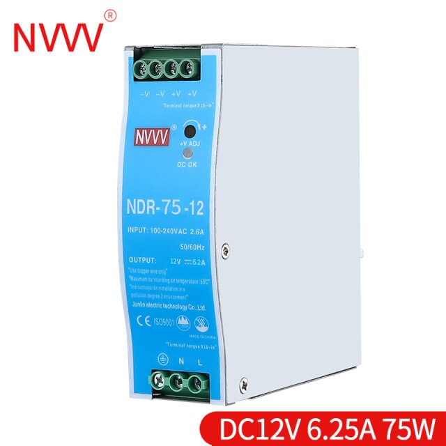 NDR-75W-12V 6.25A