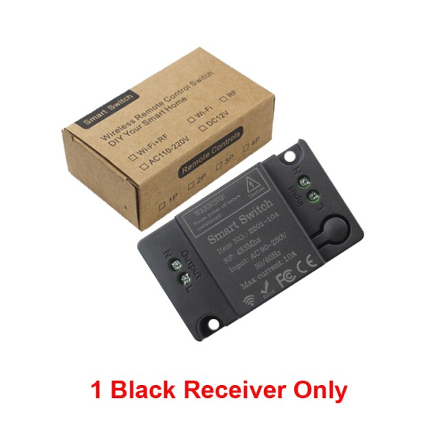 1 Black Receiver
