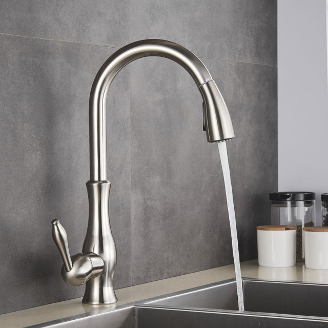 Brushed nickel