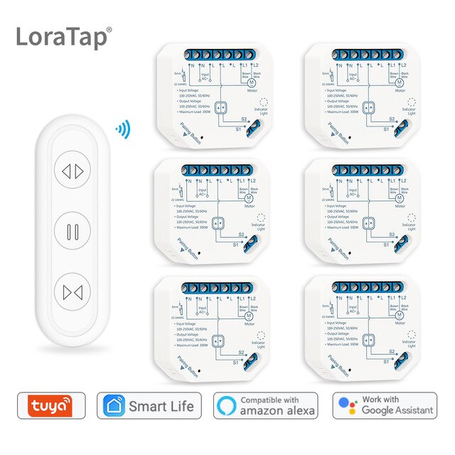 1 remote 6 modules