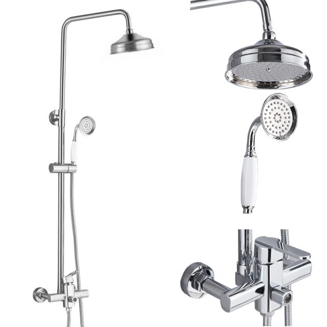 Chrome Shower Set G