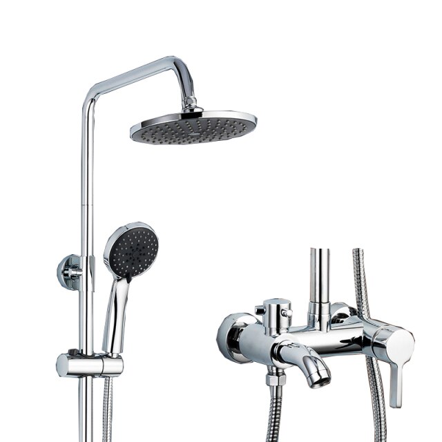 Chrome Shower 3D