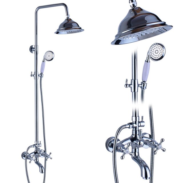 Chrome Shower Set D