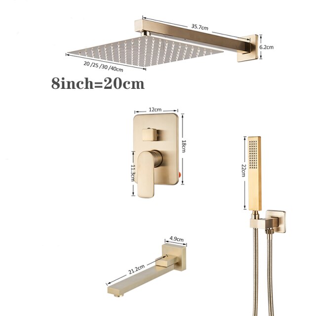 3-way 8in swivel