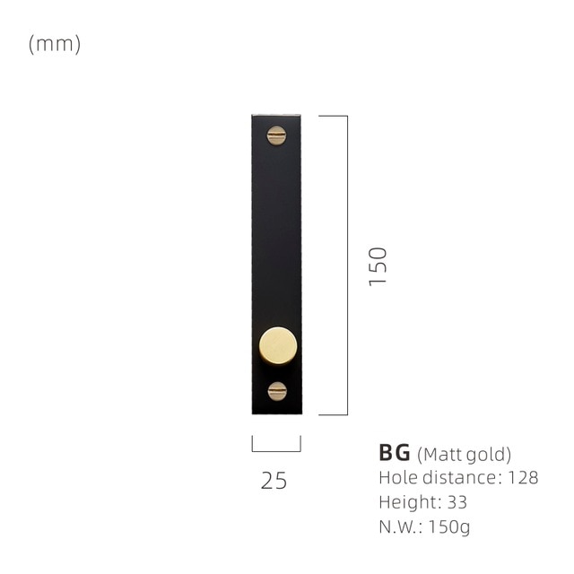 BG(Matt gold)-M