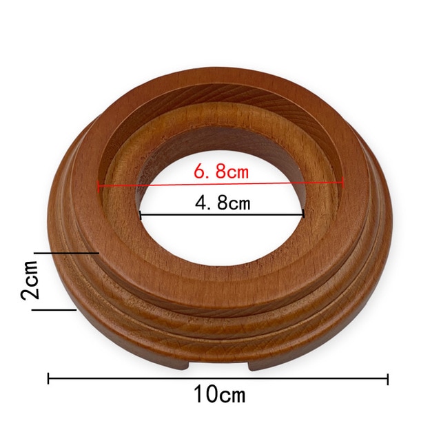 1-hole Wooden Base