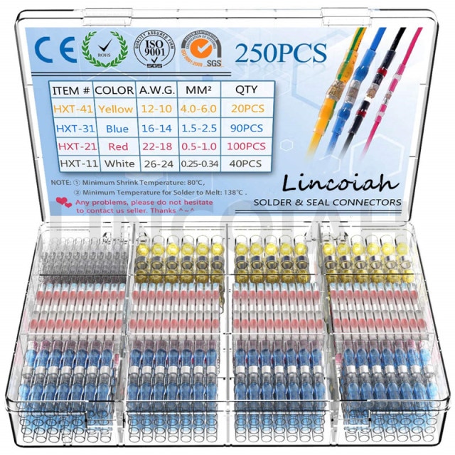 250Pcs With box