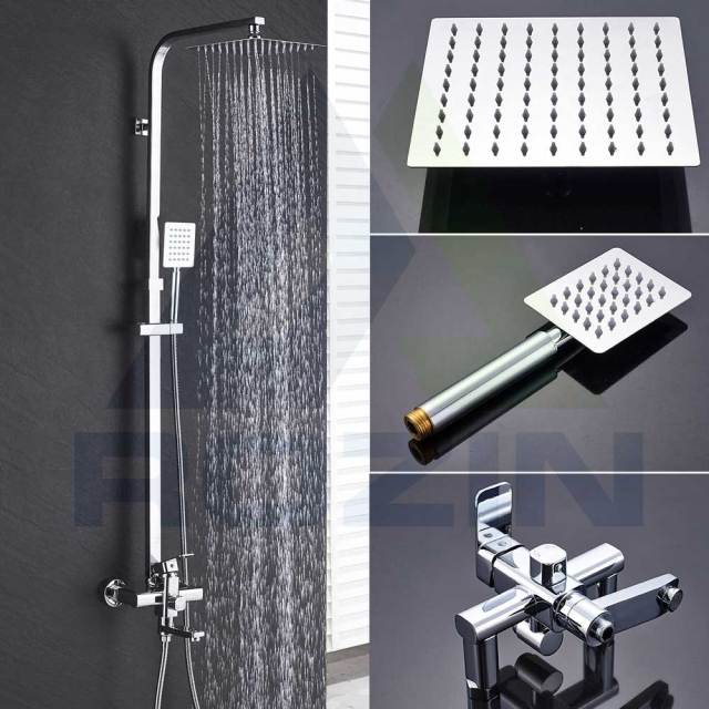 Chrome Shower Faucet