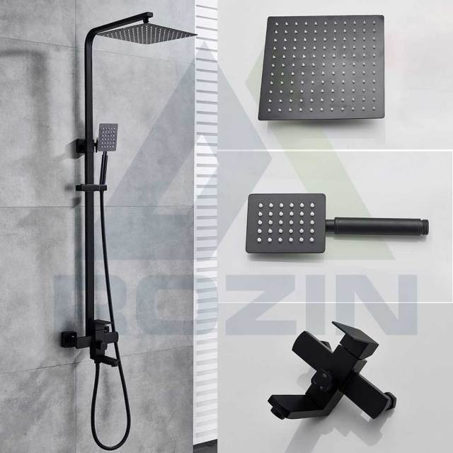 Black Shower faucet