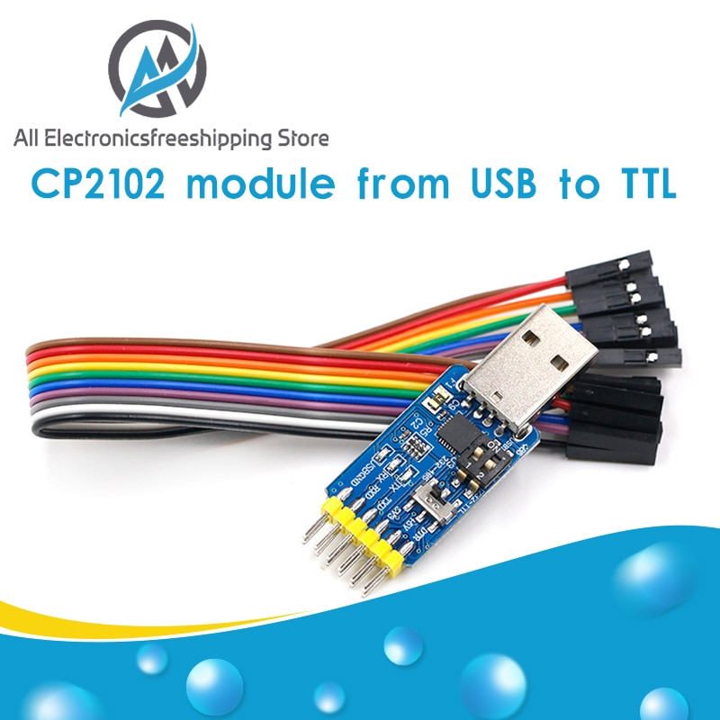 USB CP2102 TTL RS232 USB TTL az RS485 ös KÜLÖNLEGES KONRULT 6 IN 1