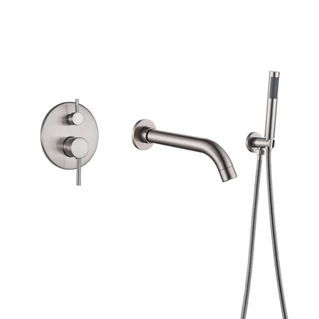 Brushed nickel