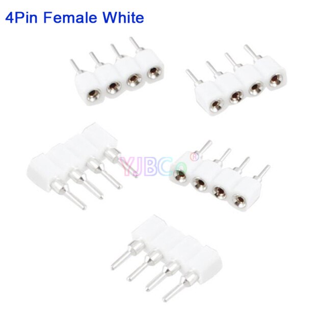 4pin Female White