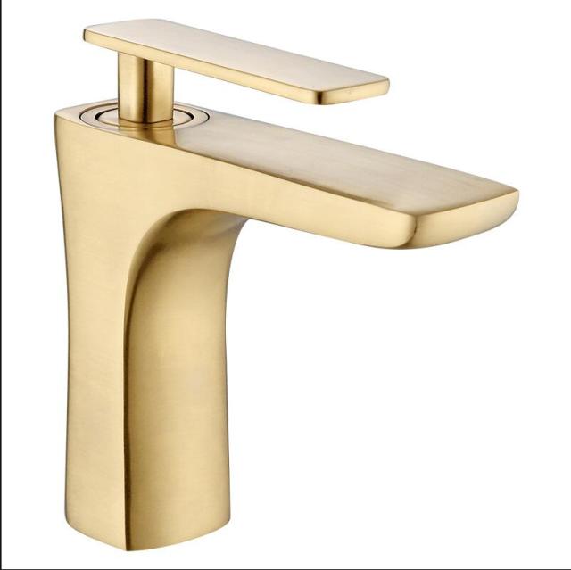 Brushed gold short