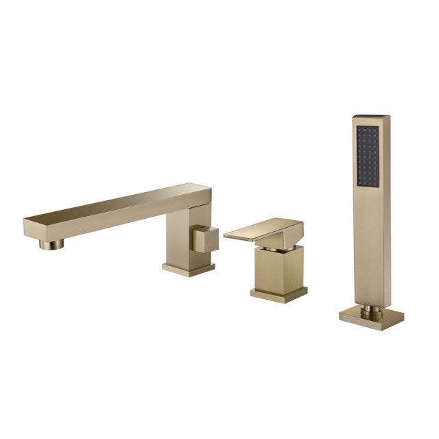 3pcs Brushed gold