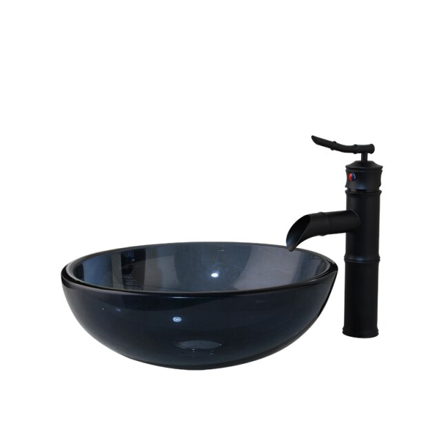 Glass Sink Set B