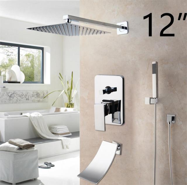 12 inch shower