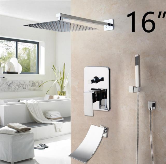 16 inch shower