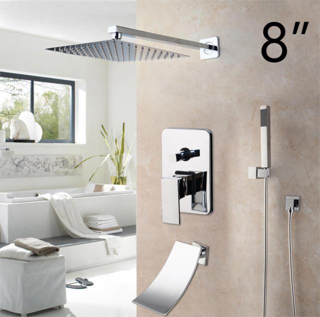8 inch shower