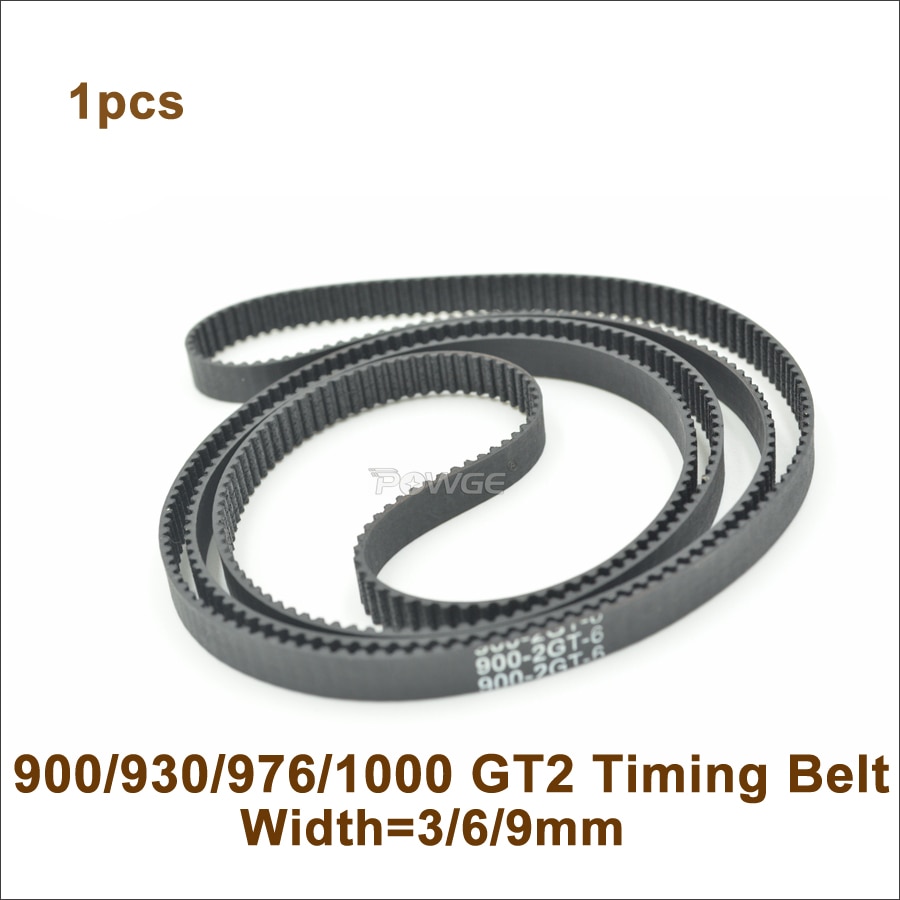 1/2/5 Pièces GT2 Boucle Fermée Courroie De Distribution En Dimprimante 2gt 1100mm