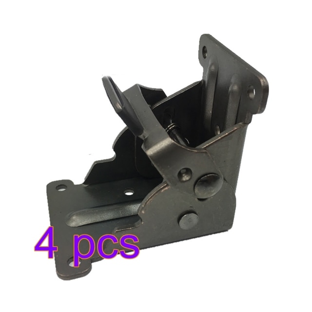 4pcs Black Bronze