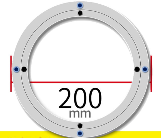 Diameter 200mm