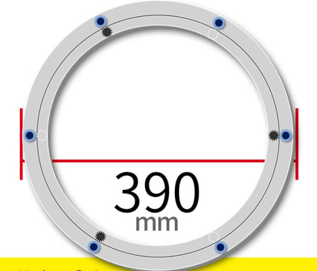 Diameter 390mm