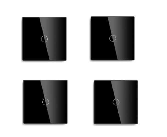 Black 4 Pieces