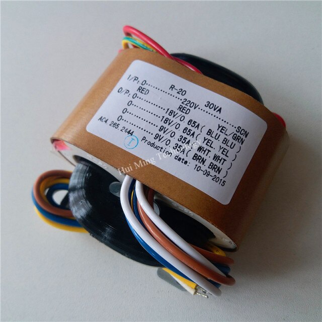 30VA 2X18V 2X9V
