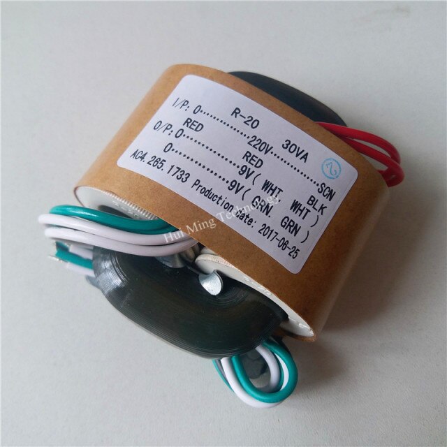 30VA 2X9V 1.67A
