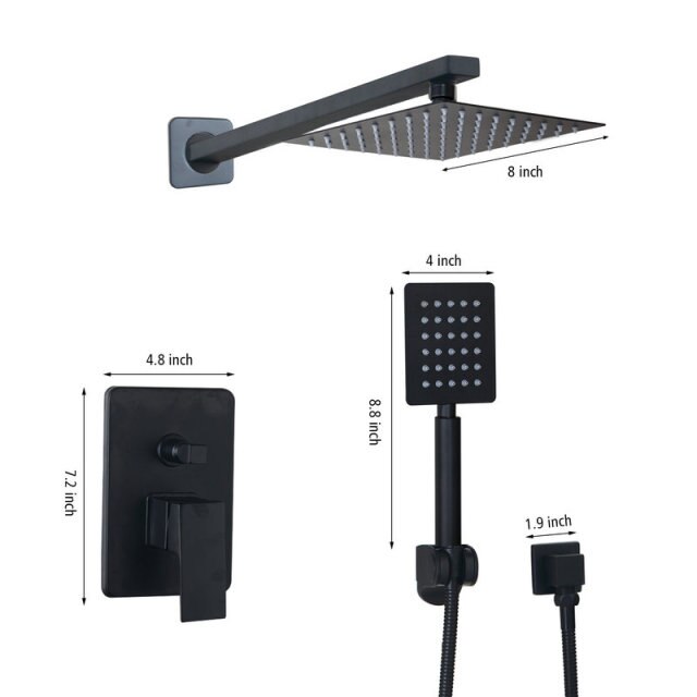 8 Inch Shower Set