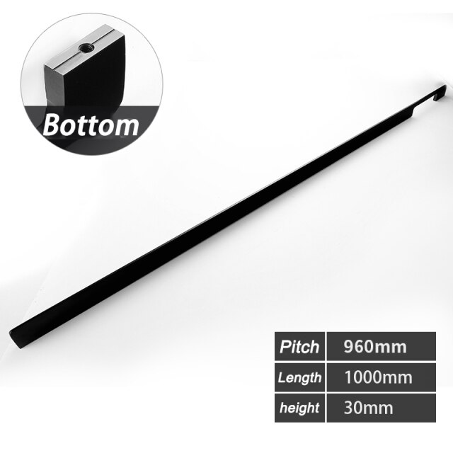 1000MM Black 5 Piece