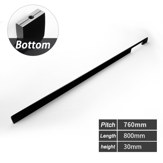 800MM Black(5 Piece)