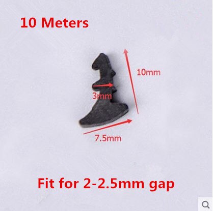 2-2.5mm Black