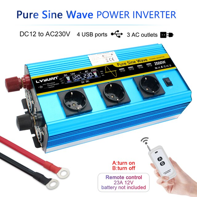 Pure sine wave